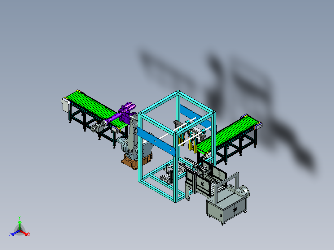 纸箱成型与搬运设计