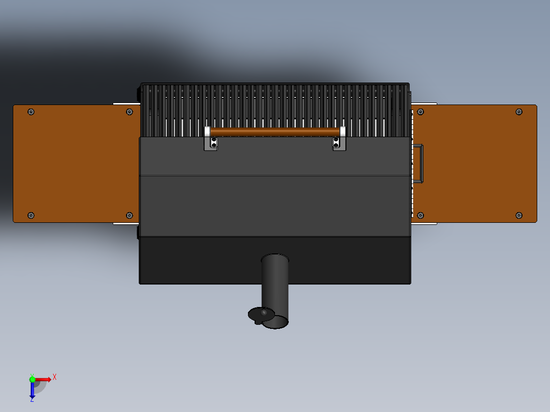 烧烤炉(77)俯视图