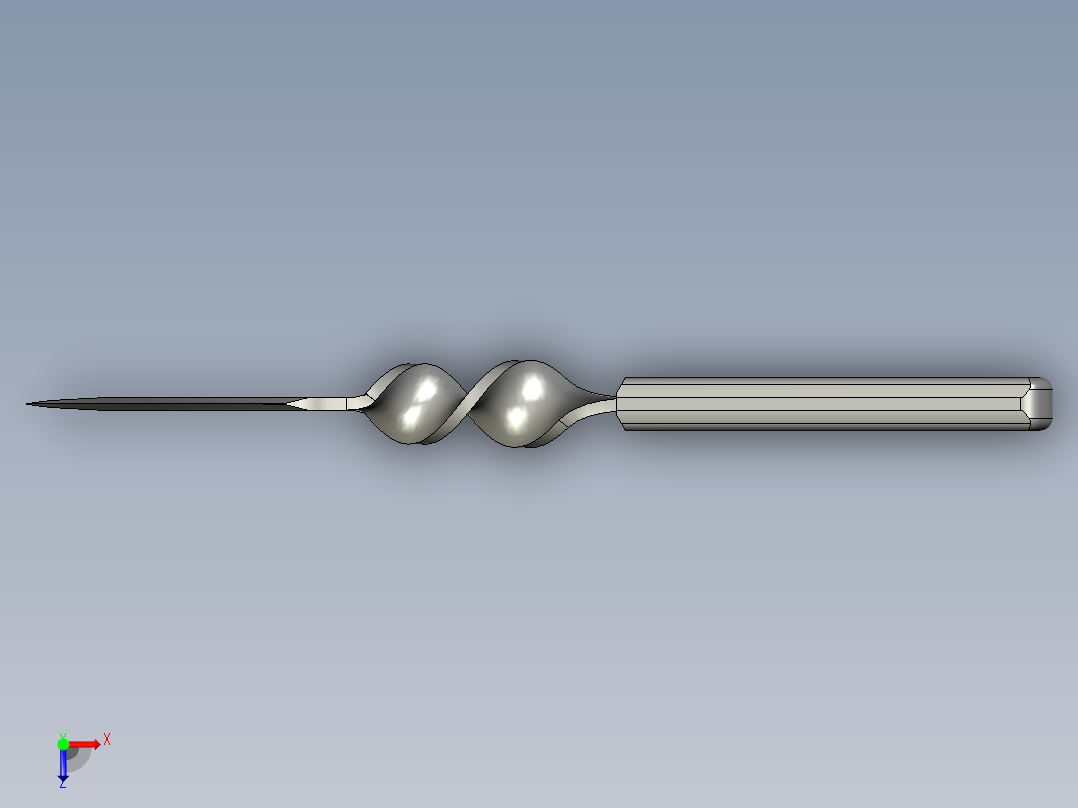 爪子刀、刀(22)俯视图