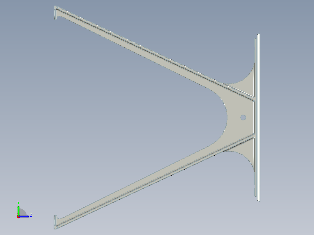 吧台凳 (5)左视图
