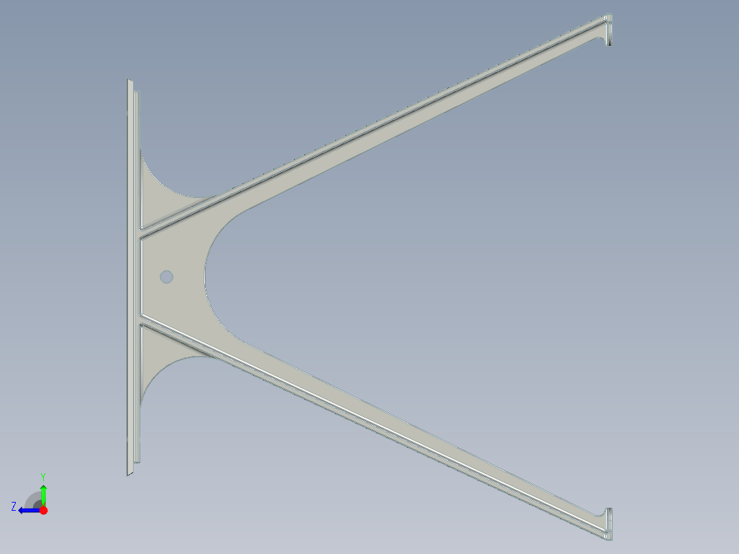 吧台凳 (5)右视图
