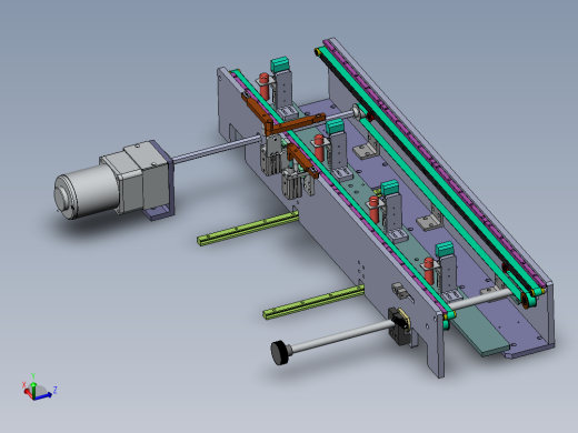 0.99米宽度可输送机构