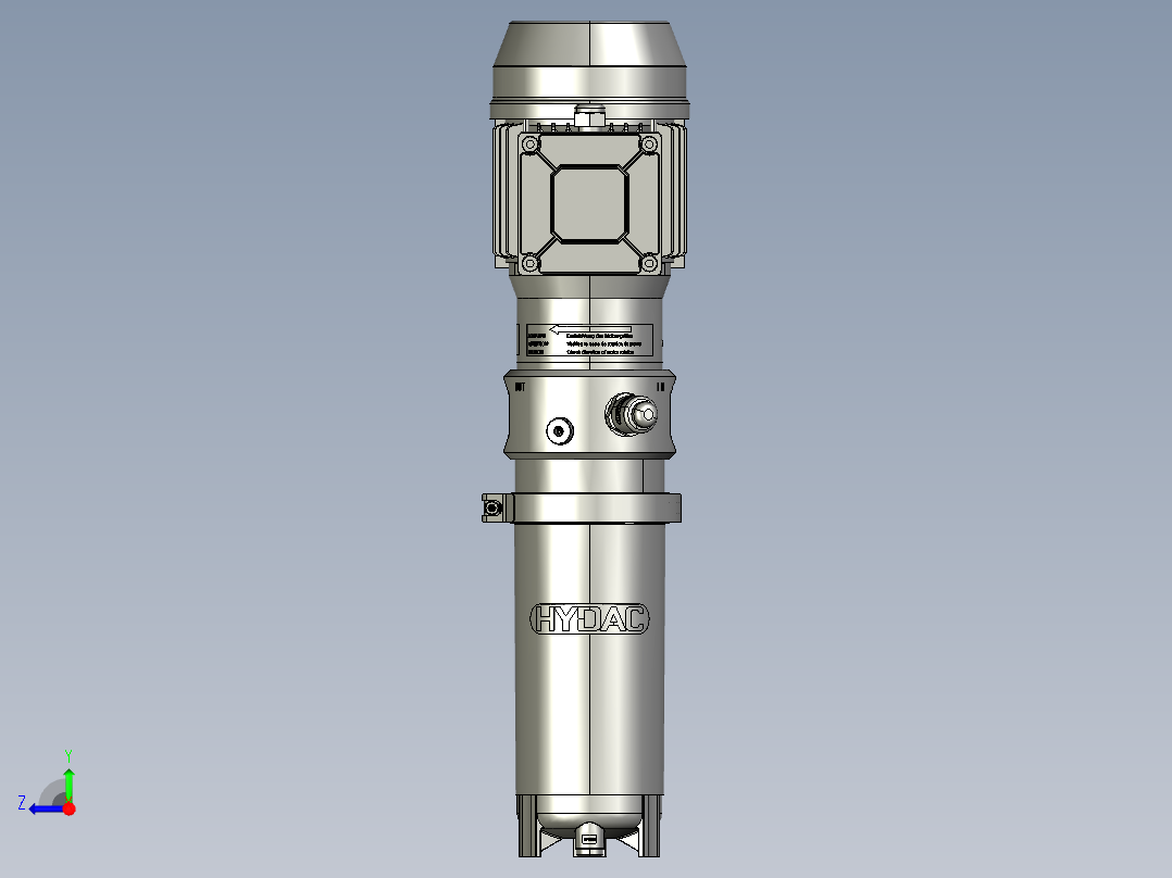 OLF-5-15脱机滤波器右视图
