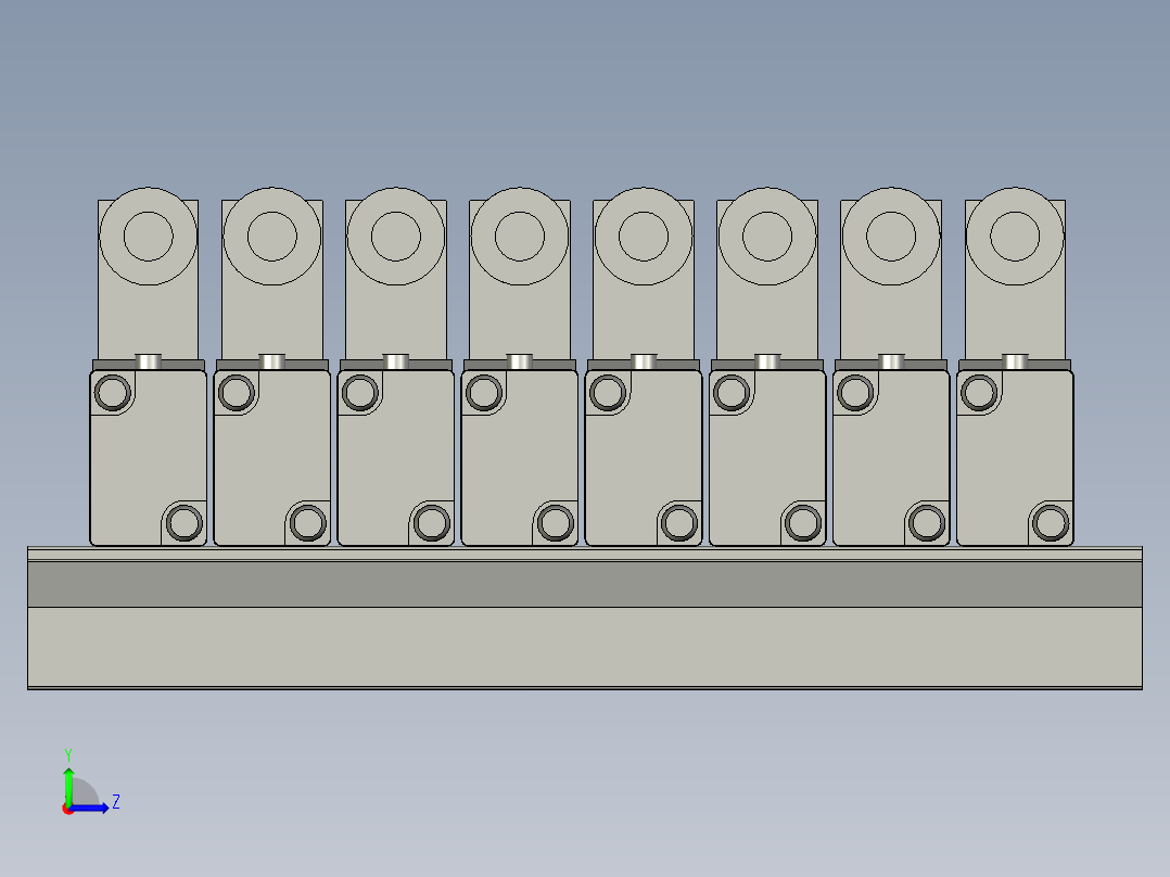 电磁阀-座组件-4V1006A-100M8F-1左视图