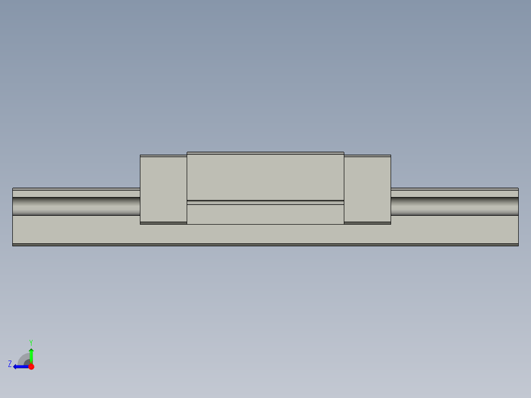 微型滑轨MGN12C1右视图