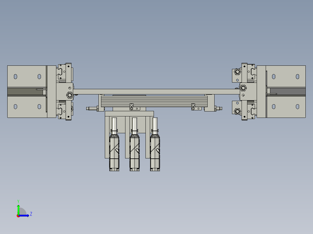 扫码枪模组左视图