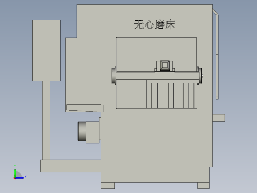 M11250无心磨床明星机床-BQL01中段左视缩略图