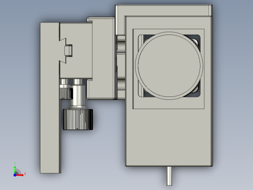 CCD组件-齿轨滑台2前视缩略图