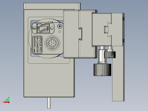CCD组件-齿轨滑台2后视缩略图