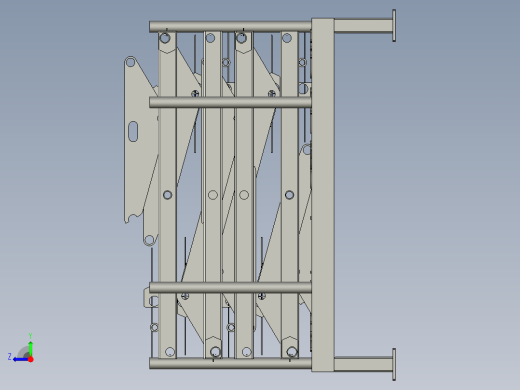 臂架点焊备料托盘v4051右视缩略图