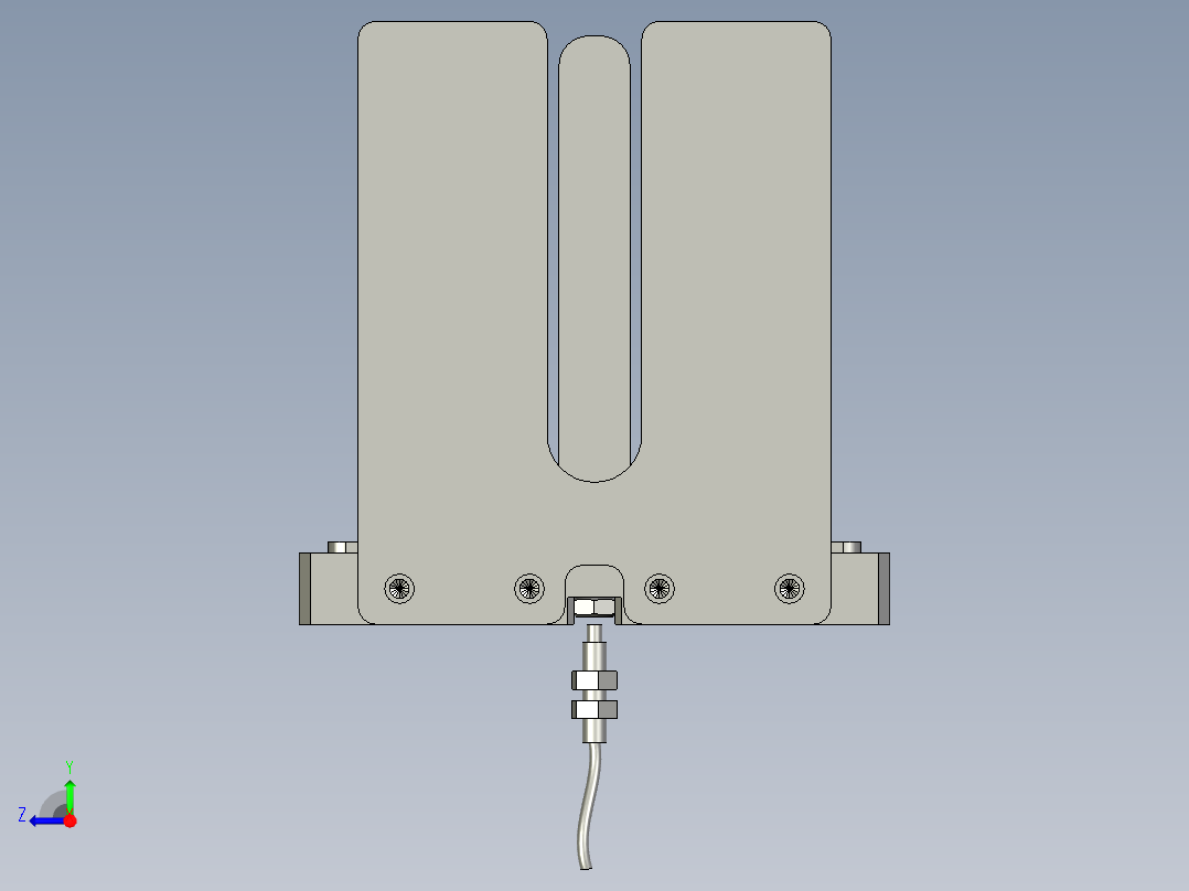 XM-03-01上料盒组件右视图
