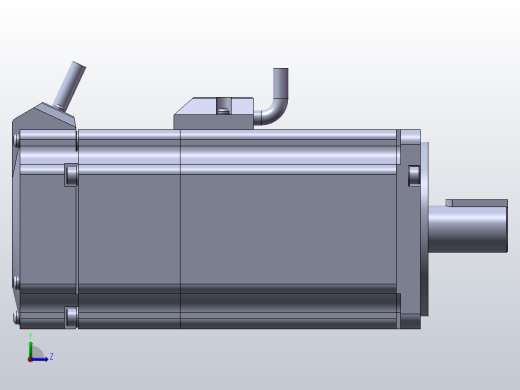 750W 松下伺服电机左视缩略图