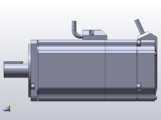 750W 松下伺服电机右视缩略图