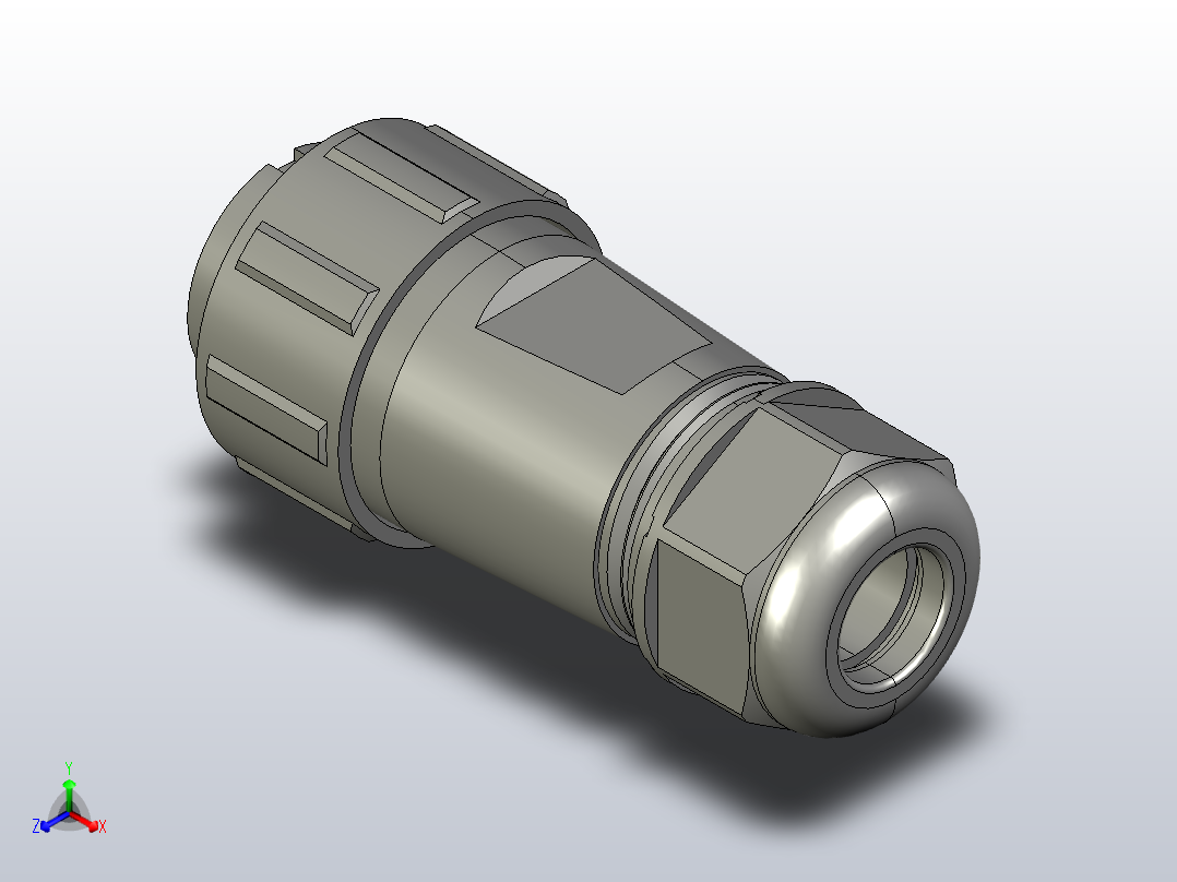 威浦连接器sp2110-p3-3主视图