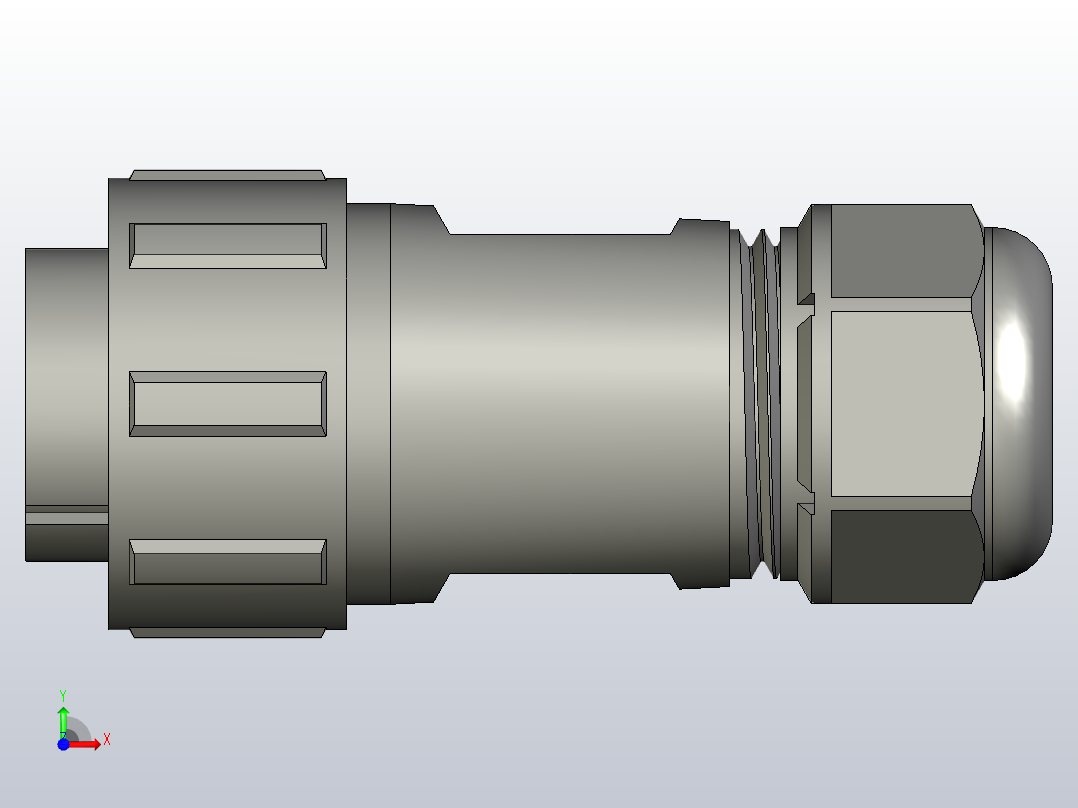 威浦连接器sp2110-p3-3前视图