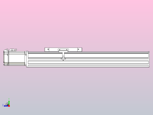 滚珠丝杠直线轴带导轨全封闭TPA-HCR-175D-2510C-L350-M-C-P75-N3右视缩略图