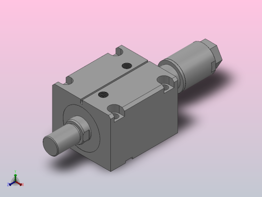 MPJX.Q.E 感应式径向安装可调行程双轴薄型油缸[MPJX.Q.E-80-50-E-AJ50]