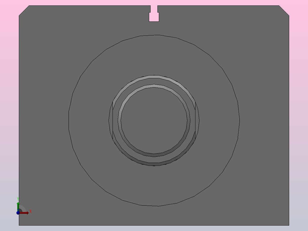 MPJX.Q.E 感应式径向安装可调行程双轴薄型油缸[MPJX.Q.E-80-50-E-AJ50]前视图