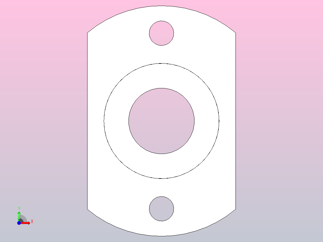 直线轴承LMT12.ipt前视图