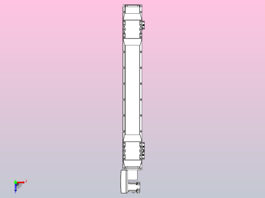 皮带直线轴双滑块型TPA-GCBS-120-P70-L275-QL-M20-N3俯视缩略图