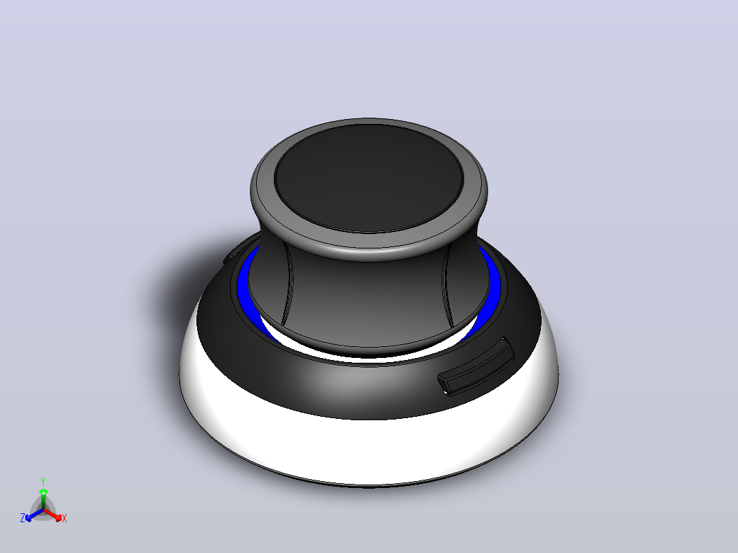 3D Connexion鼠标正等轴测图