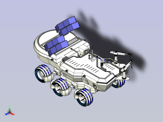 Mars火星探索实验车