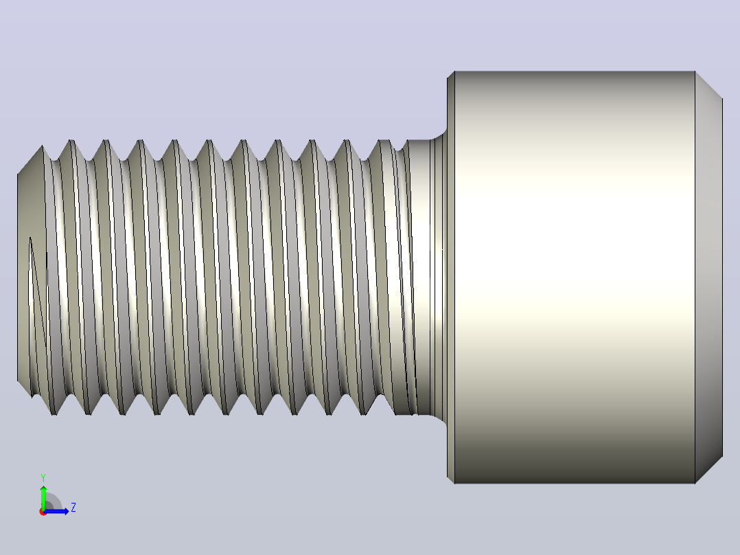DIN_EN_ISO_4762_M16x25.ipt内六角螺钉左视图