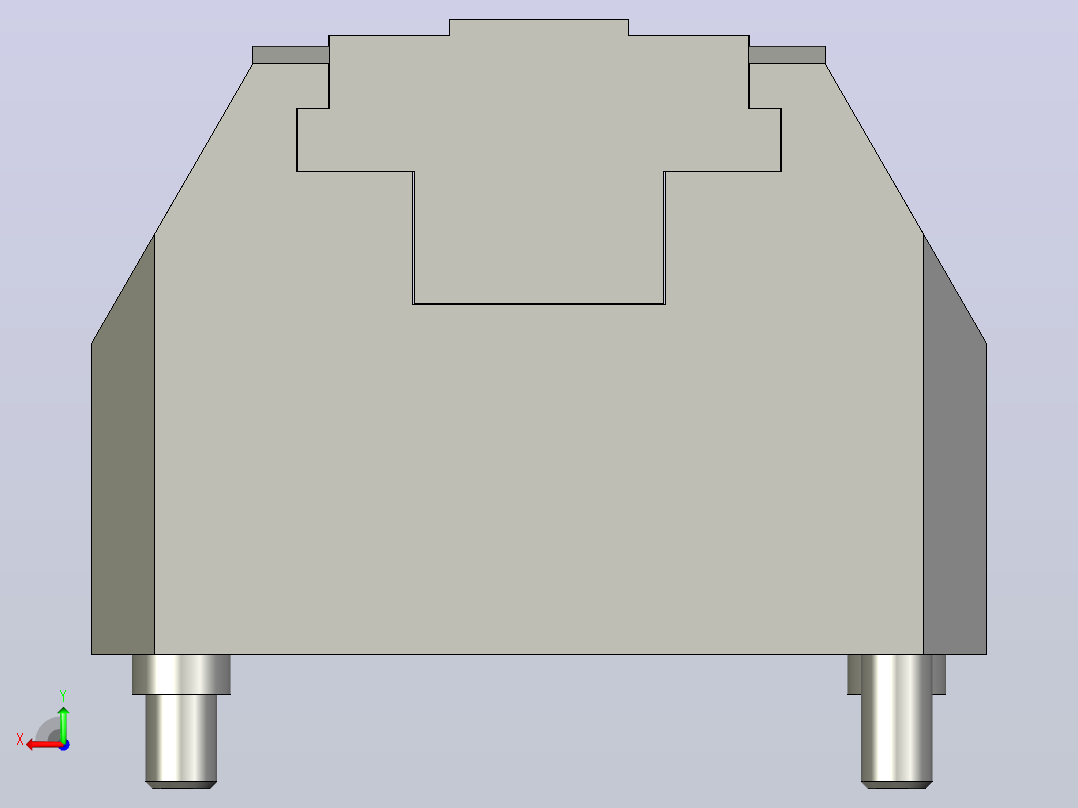 气动夹紧系统SCHUNK-0405212 KSP-F-Z plus 100, 0后视图
