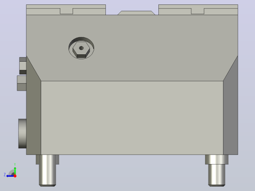 气动夹紧系统SCHUNK-0405212 KSP-F-Z plus 100, 0右视缩略图
