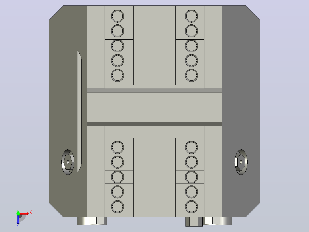 气动夹紧系统SCHUNK-0405212 KSP-F-Z plus 100, 0俯视图