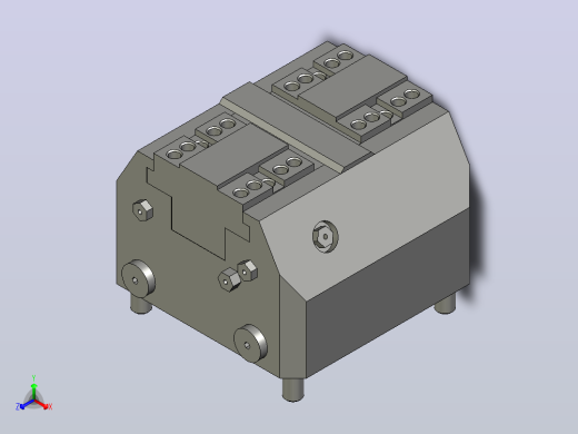 气动夹紧系统SCHUNK-0405212 KSP-F-Z plus 100, 0正等轴测缩略图