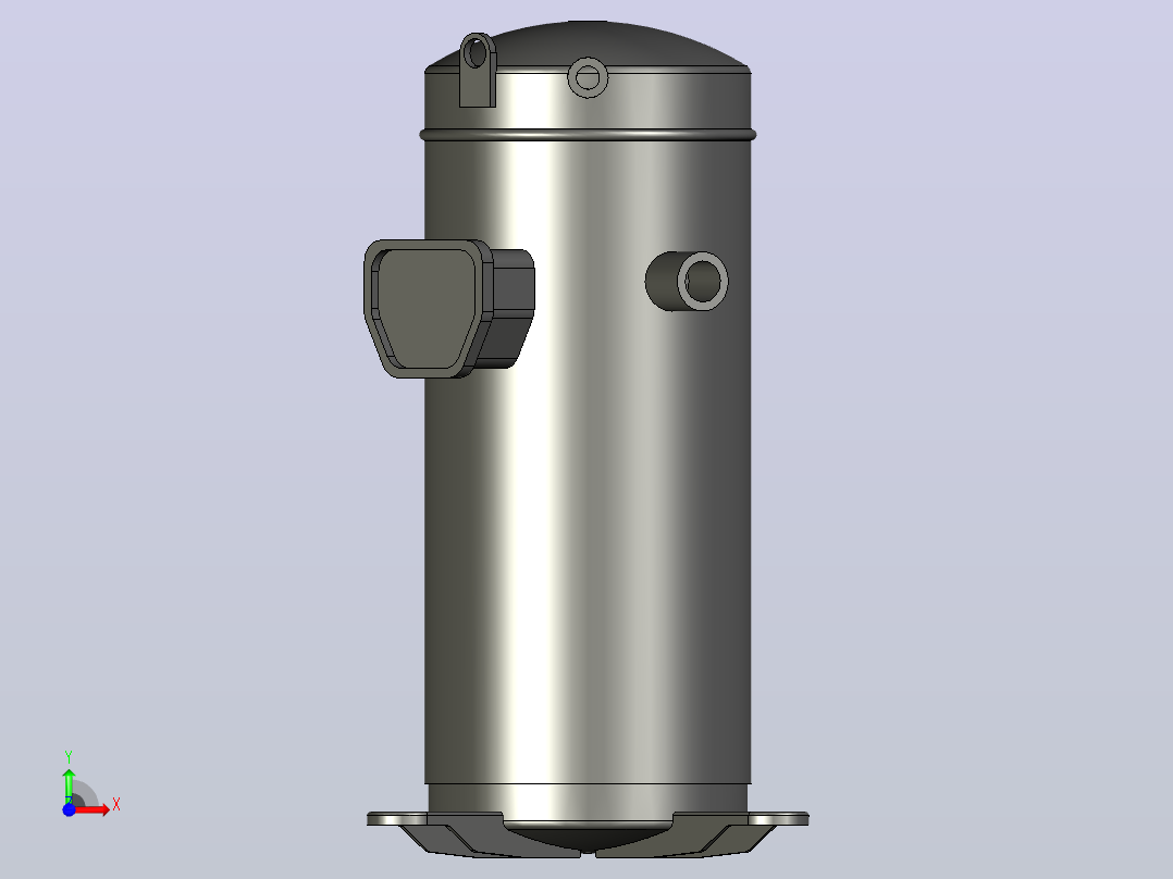 热泵专用压缩机-R410A常规机型前视图