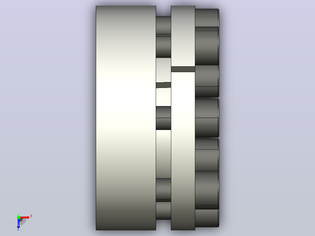 型胀套disk_c_42x75俯视图