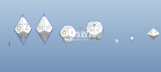 各种正多面体缩略图