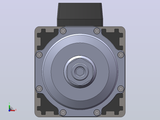 JTH7575E-SCF30(中线盒)精密锯切电机[JTH7575E-S03P6.00-SCF30]前视缩略图