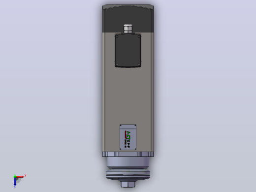 JTH7575E-SCF30(中线盒)精密锯切电机[JTH7575E-S03P6.00-SCF30]俯视缩略图