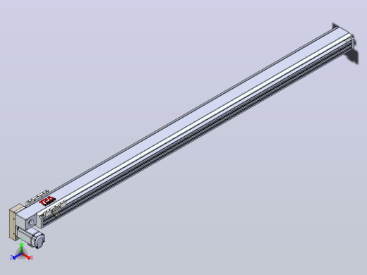 皮带直线轴半封闭可选导轨TPA-HNB-120D-110-L1700-LP-C-P40-N3