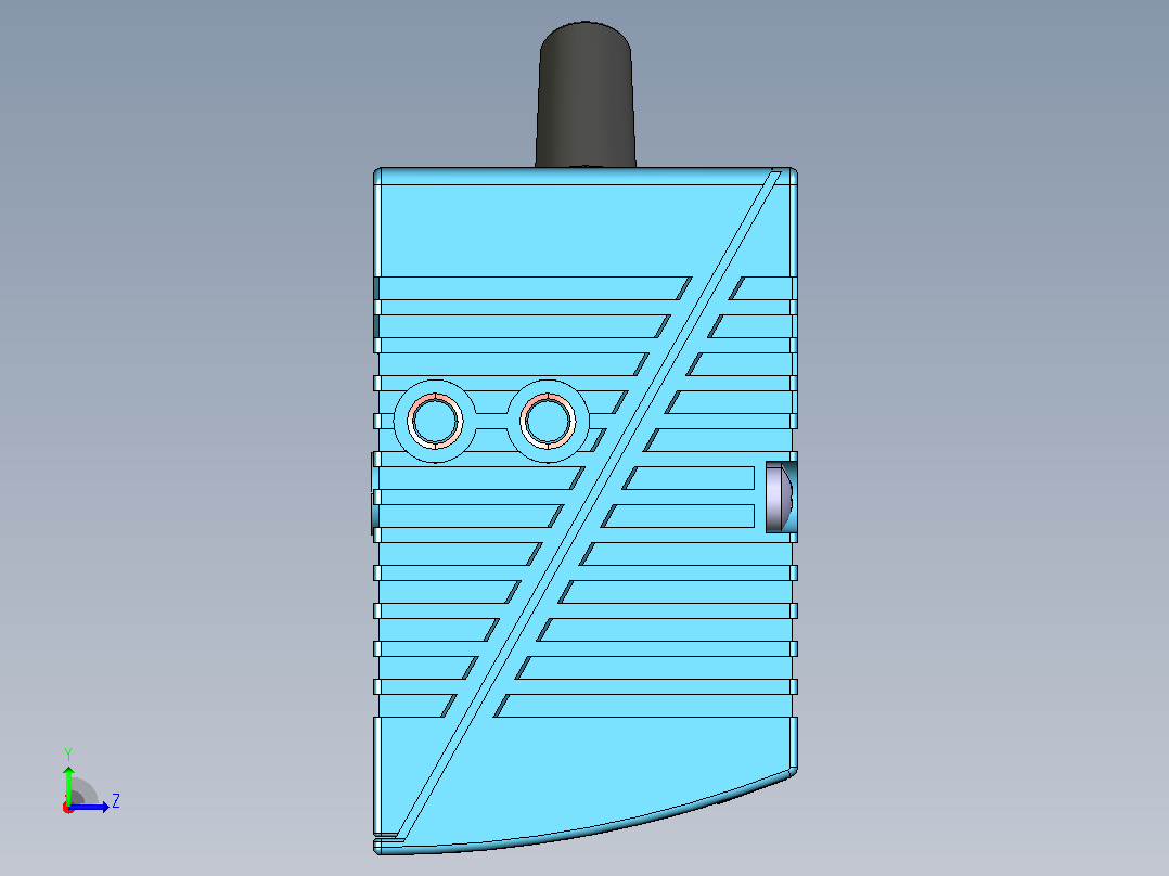 CLV620-0000条码扫描器左视图