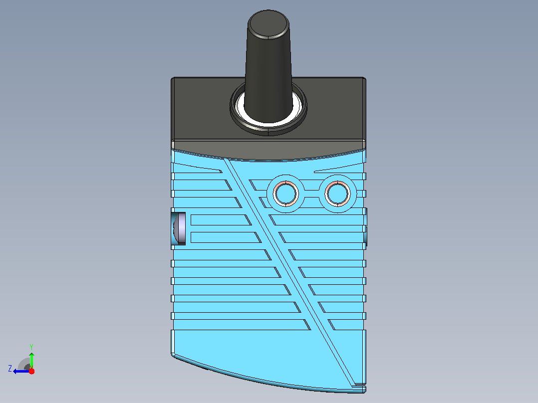 CLV620-0000条码扫描器右视图