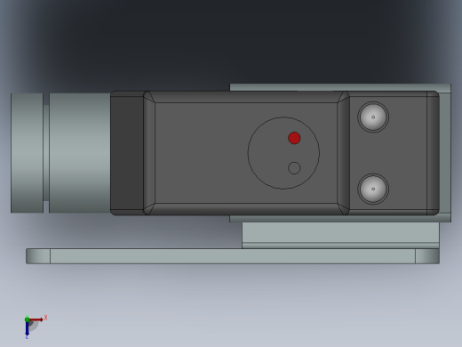 SY3120-L-C4-6 L型插座式电磁阀[SY3120-6-L-M5-N7-F2]俯视缩略图