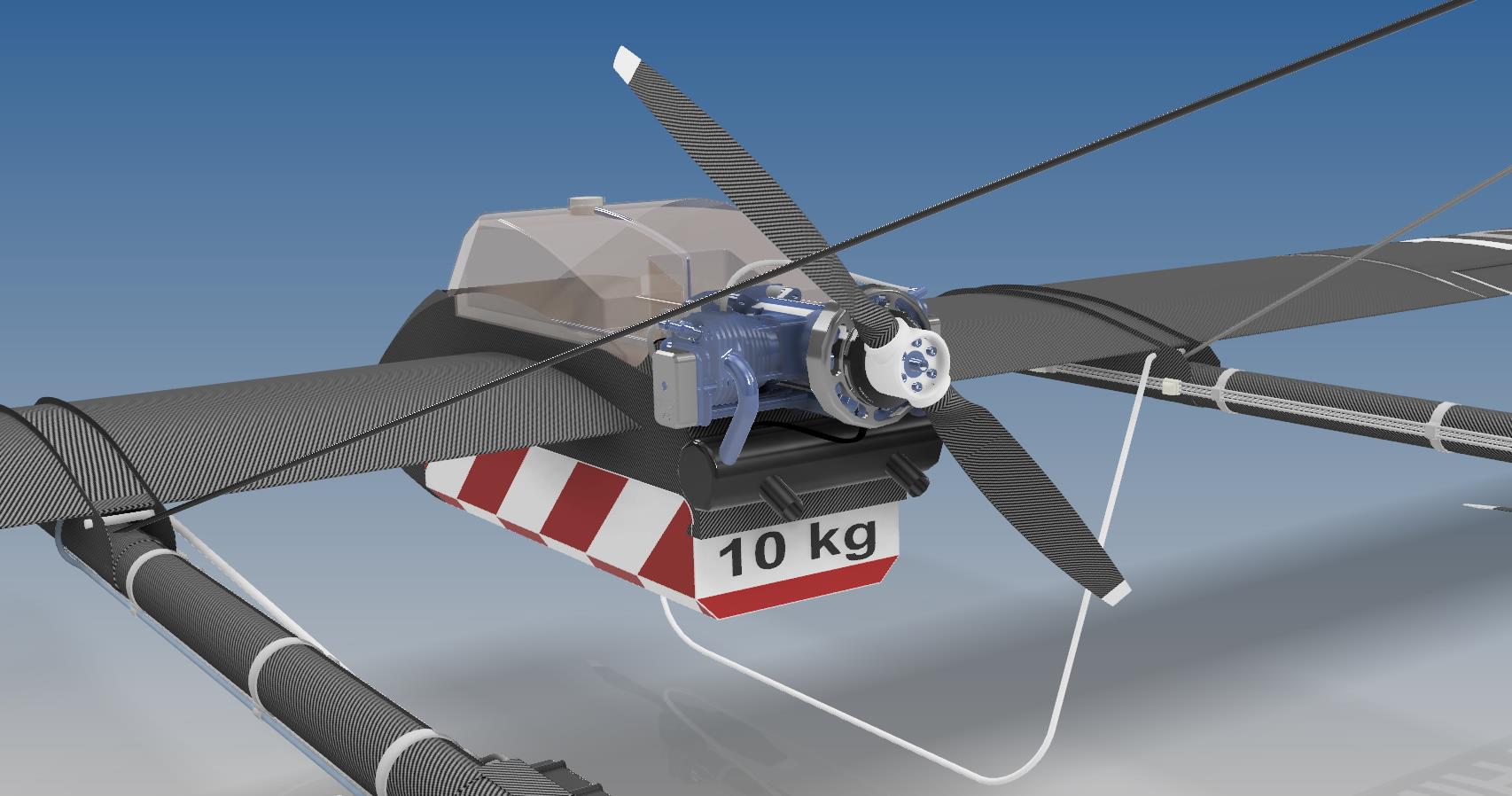 混合动力 VTOL 无人机
