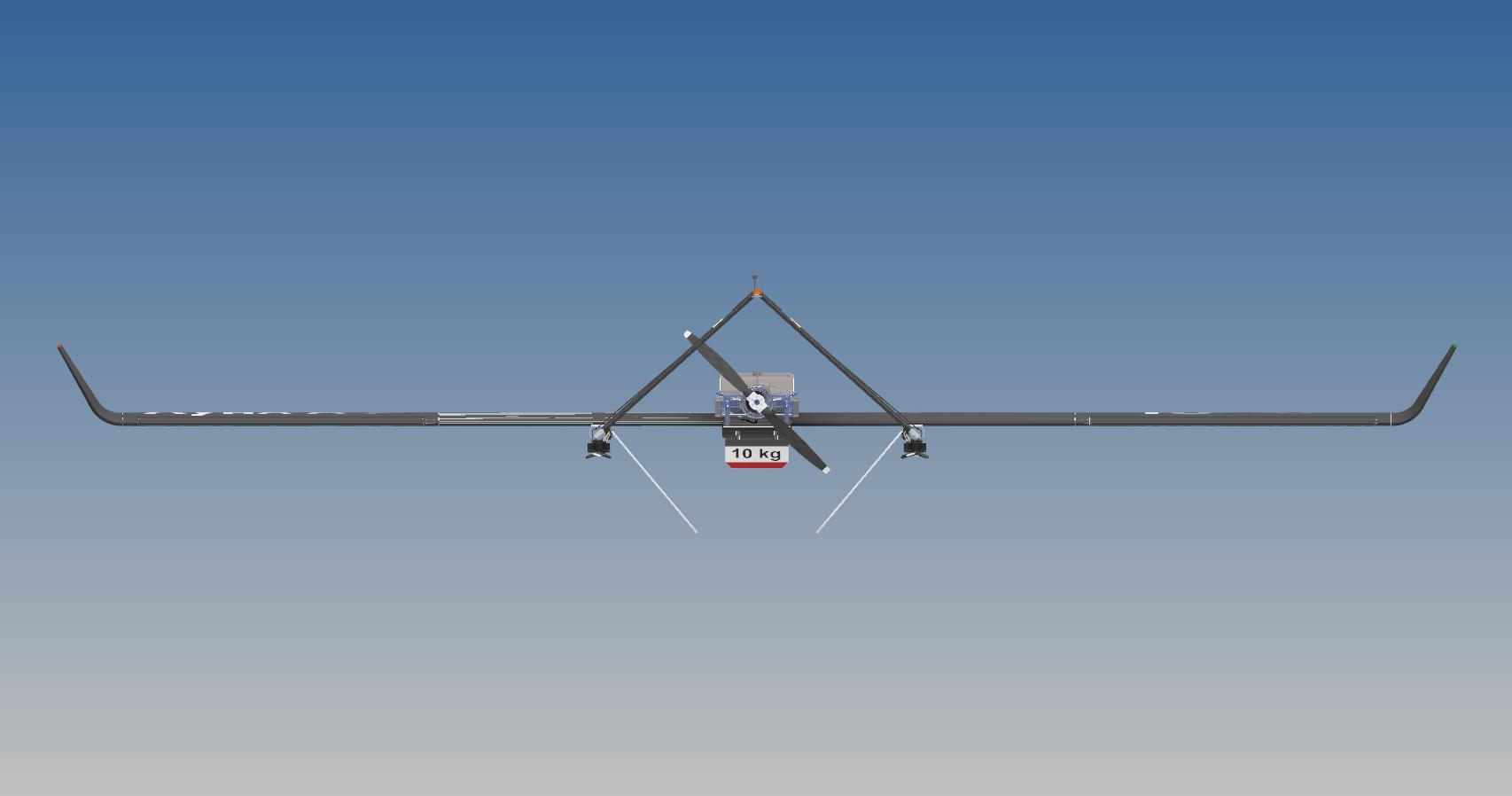混合动力 VTOL 无人机
