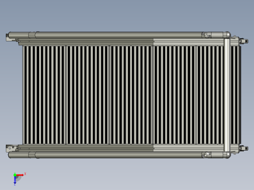 小型移动式4阶工业梯子俯视缩略图
