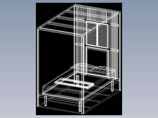 室内家具和灯具等的模型十-K-B04