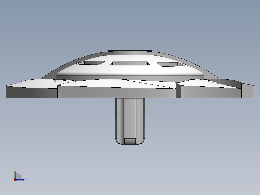 solidworks 乐高仿生圆盘锯左视图