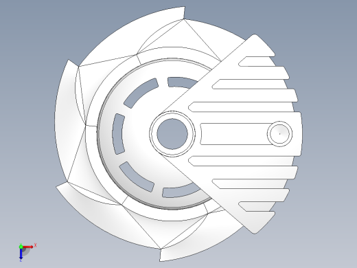 solidworks 乐高仿生圆盘锯俯视缩略图