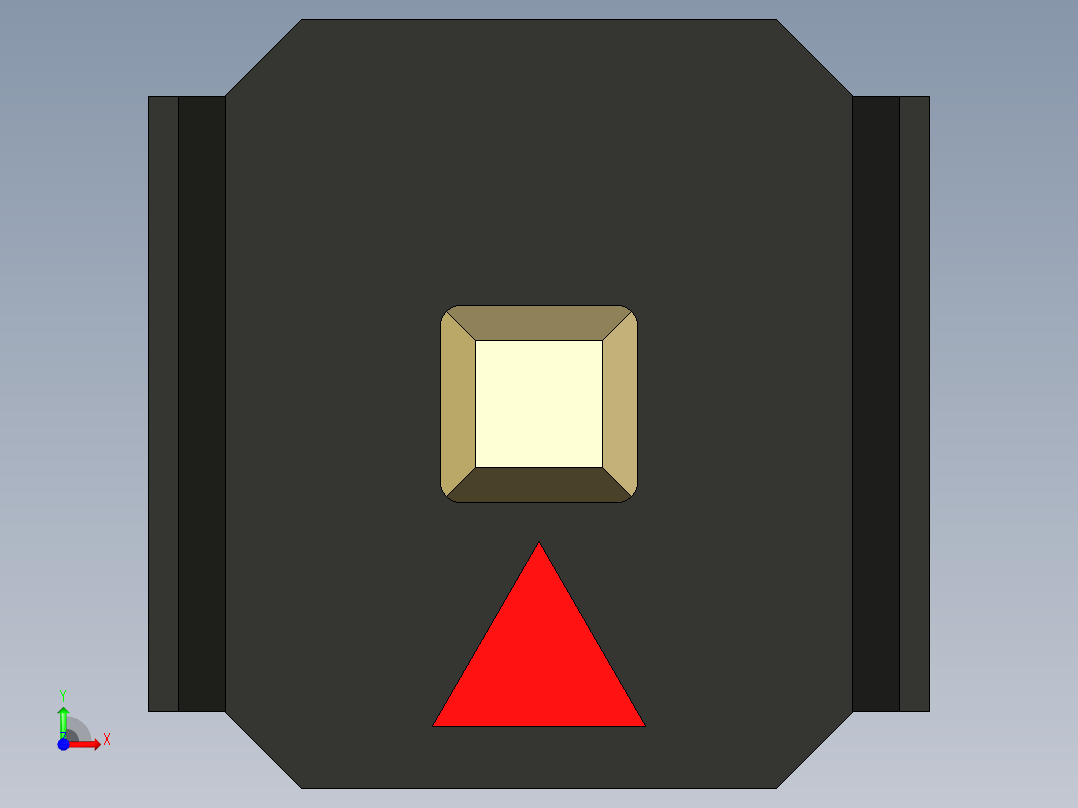 彩色公头100mil（2.54mm）系列-DS1021_black_1x01p_100mil_Type19_rev1.0前视图