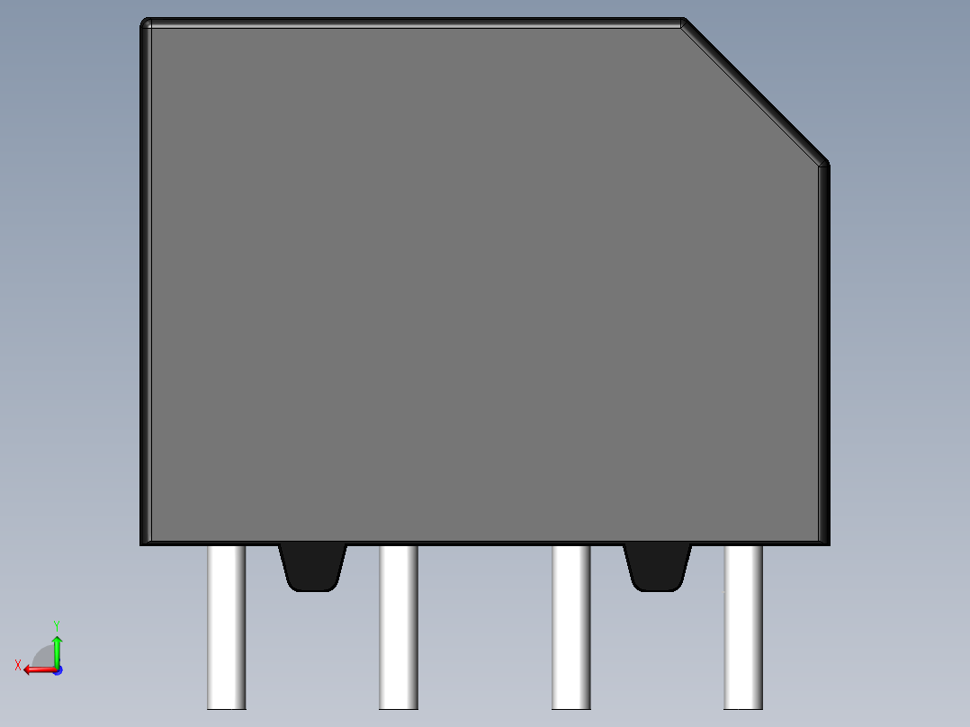 桥式整流器-KBP.SLDPRT后视图