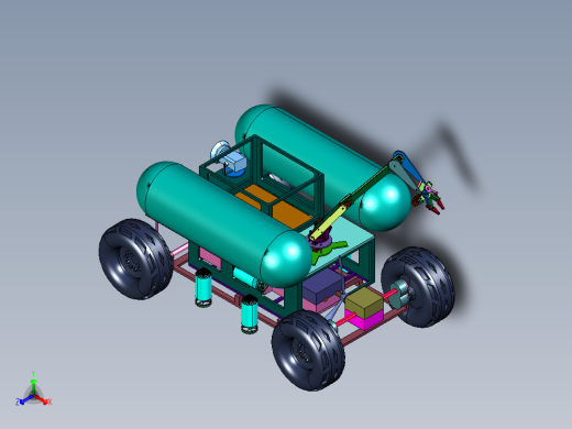 多功能水下采样机器人
