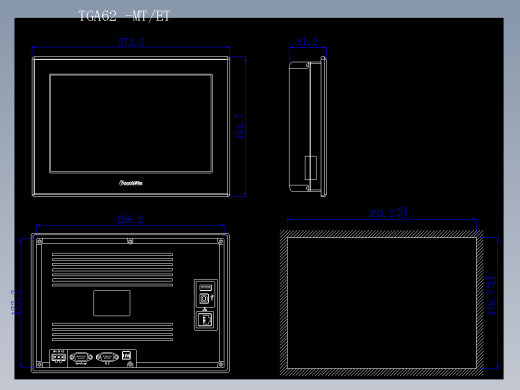 人机界面TGA62-MTET